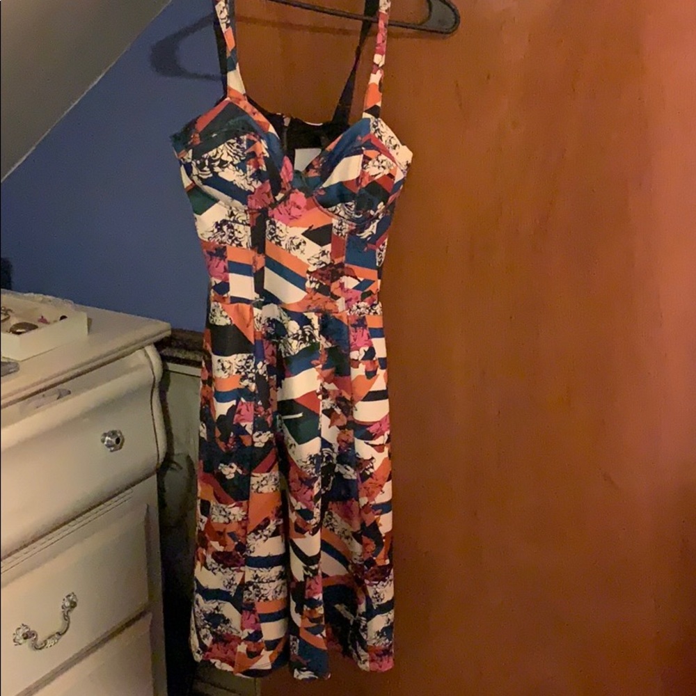 Zip up dress